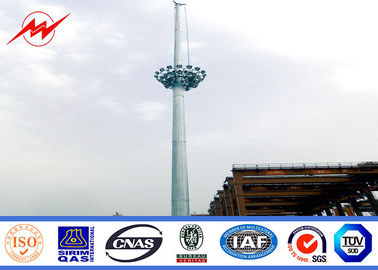 China 50m multisidedl hohe Mastpfosten-Sportzentrumbeleuchtung mit anhebendem System fournisseur