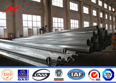 China Stahl- Rohre des Bitumens 220kv galvanisierten Stahl-Polen für overheadline Projekt fournisseur
