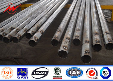 China Einarmiges 15M galvanisiertes Stahl-PolePainting für das hohe Weisen-Beleuchten fournisseur