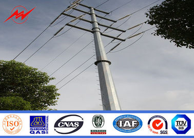 China Übertragungsleitung 33kv elektrische Leistung Pole für Stahlpfostenturm fournisseur