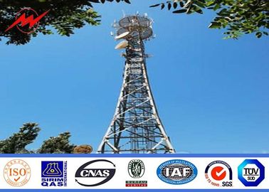 China Hochspannung galvanisierter elektrischer Monopole Telekommunikations-Stahlturm fournisseur