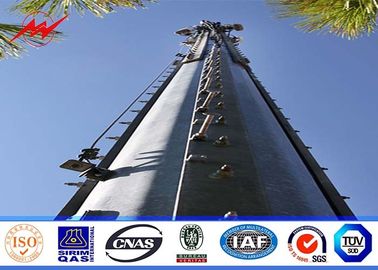 China Quadrieren Sie 160 ft-Gitter-Freileitungsmast-Stahlkonstruktion mit einzelner Plattform fournisseur
