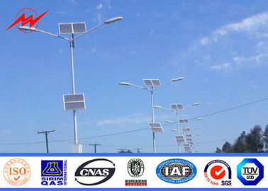 China 15m galvanisierte hohe im Freien schwarze Oberflächenfarbe Mast-konische Straßenlaterne-Pole-IP 68 fournisseur