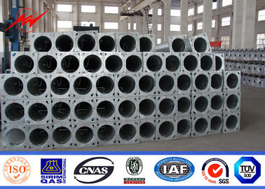 China Q235 Stahl- konisches Getriebe Stahl- Röhren-Polen mit Galvanisation ASTM A123 fournisseur