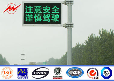 China Ampel-Signale der Sicherheits-einarmige 5M leitende LED für Landstraße fournisseur