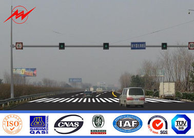 China Achteckige Stahlstraßen-Lichtmast-Verkehrs-Lichtsignale mit Pulver-Beschichtung fournisseur