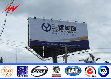 China 10mm Handels-Digital Stahlkonstruktion Plakatwerbung im Freien P16 mit LED-Schirm fournisseur