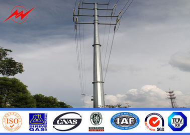 China Elektrisches 132kv Stahl- Röhren-Pole für Sendeleistungs-Linie fournisseur