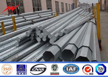 China FRP elektrischer galvanisierter Stahl-Pole 9M mit heißes Bad-Galvanisation fournisseur