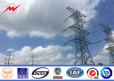 China 220 KV runde galvanisierte Pole-Übertragungsleitungs-Polen ISO-Zustimmung der elektrischen Leistung fournisseur