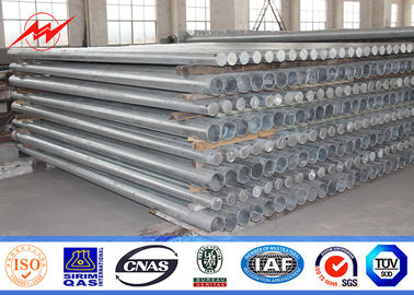China 12 Seiten 15M Clase 2500 galvanisierter Stahl-Pole mit Paaren des kletternden Bolzens fournisseur