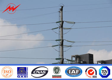 China Stahllinie elektrischer Energieübertragung Mittelspannungs-Electric Powers Pole AWS D 1,1 Polen fournisseur