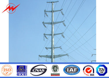 China Galvanisations-elektrische Leistung Pole 69 Standard KV-Fernleitungs-Polen ASTM A123 fournisseur
