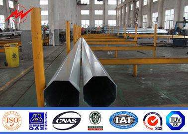 China 40ft 800 Dan galvanisierten Monopole Material Q345 Stahlstrommaste elektrischer Leistung fournisseur