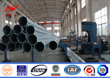 China 800Dan galvanisierte Stahl- Röhren-Polen 14m für Fernleitungs-Projekt, Energie 10kv~550kv fournisseur