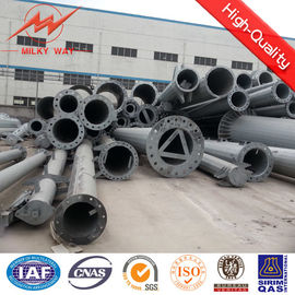 China Kegelförmiges galvanisiertes Stahlstromleitungsstück AWS D1.1 für Winddruck von 220 km/h fournisseur