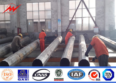 China 70FT direkte Beerdigung 2000kg galvanisierte Stahl-elektrische Standardspalte Polen NGCP fournisseur