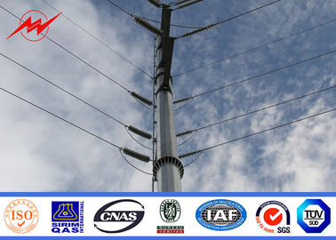 China Galvanisierter Gebrauchs- Stahl- Röhren-Pole für Fernleitungs-Projekt der elektrischen Leistung fournisseur