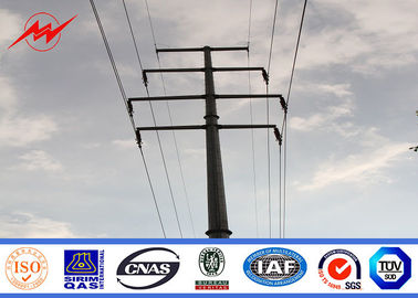 China 10.5m - Stahl- Röhren-Pole Kreuz-Arm 5KN für Linie der elektrischen Energieübertragung fournisseur