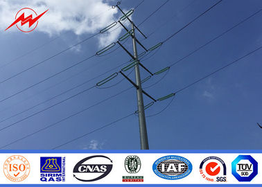 China PAM der Kongo 12m galvanisierter Stahl-Pole Kamerad-PAF für Stromleitung Verteilungs-Projekt fournisseur