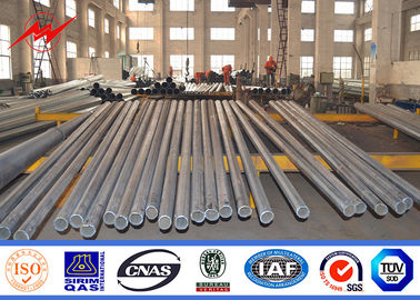 China Q235 Stahlstrommast elektrischer ineinanderschiebender Pole für Elektrizitätsübertragung fournisseur