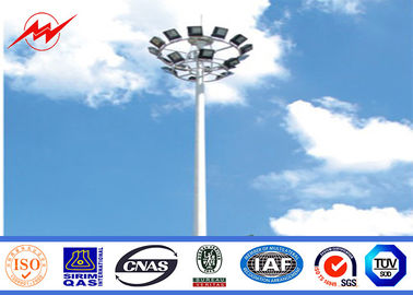 China Mastturm-Flutlichtmaste 10m 20m 25m 30m hohe für stidum fournisseur