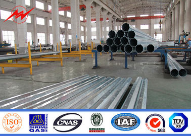 China Stahl-Metallstrommast ISO 9001 für Fernleitung 10M 33kv fournisseur