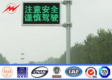 China Ampel Pole, galvanisierter Straßen-Lichtmast des Stahl-IP65 6m fournisseur