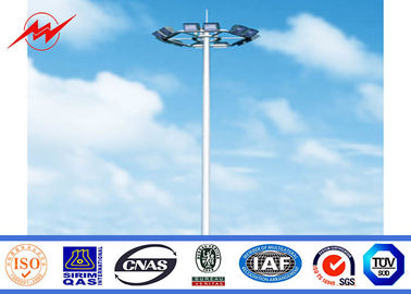 China 8-20m einarmiger LED hoher Mast-heller Pole-Straßen-Lichtmast fournisseur