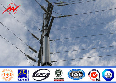 China 9 m - 100m Röhrenstahlstrommast für elektrische Verteilungs-Linie Projekt fournisseur