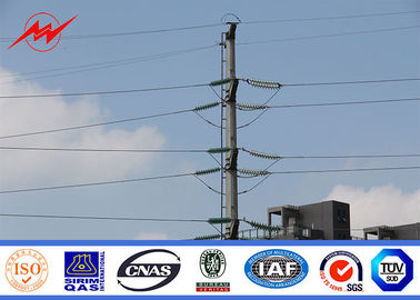 China elektrischer Stahlstrommast 60kv für Netzverteilungs-Linie Projekt Pole fournisseur