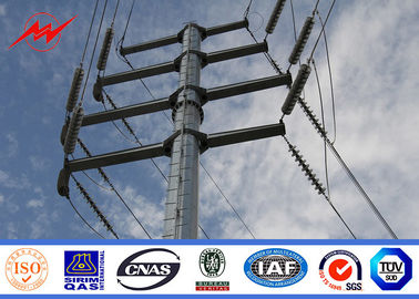 China Netzverteilungs-Linie Pole ASTM A572 S355 15m mit CO2 Schweißen fournisseur