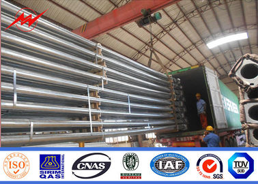 China Q345 Q235 GR65 Steel Power Pole, Elektrische Stahleinheit Pole lange Lebensdauer fournisseur