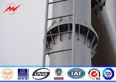 China Elektrische Stahl-Winkel-Form-Rohrmastkraftübertragungs-Nebenstellen-Strommast fournisseur