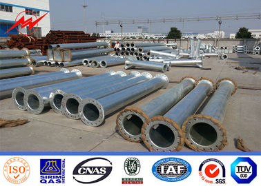 China Hot Dip Galvanized 450daN 13m Conical Electrical Power Steel Utility Pole fournisseur