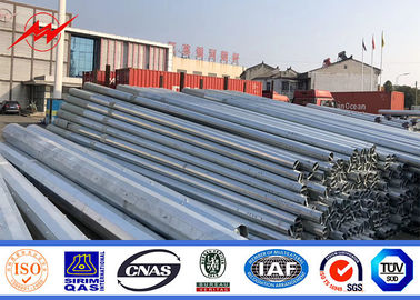 China ISO 9m 10m galvanisierte Stahl-Polen mit 2.75mm - 3mm Thickenss Hochleistung fournisseur