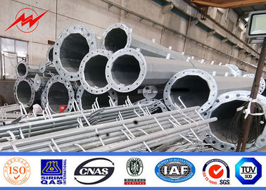 China 45-100FT elektrischer galvanisierter Stahl-Pole 2000kg Abschnitt-Entwurf Lasts-eine fournisseur