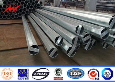China 9 Meter galvanisierter Stahl- Röhren-Standard Pole-Stahlstrommast-ASTM A123 fournisseur