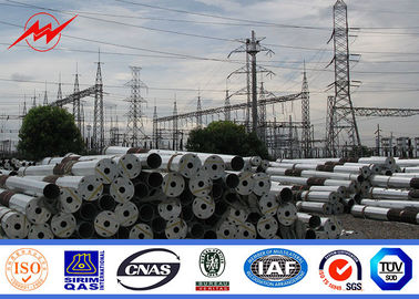 China Achteckiger elektrischer Stahlstrommast für Netzverteilungs-Linie 69KV fournisseur