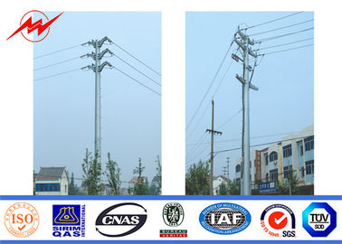 China 18m Stahlstrommast-Stromleitung Pfosten für Stahlpfostenturm der Fernleitung 33kv fournisseur