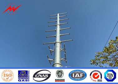 China Flansch-Art Philippinen NGCP traditionelle elektrische Mono-Pole Turm-27m fournisseur
