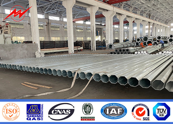 China STROMMAST-Fernleitungs-achteckiges 35 Ft 70 Ft 90ft Stahlgalvanisiert fournisseur