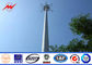 132kv 30 Meter-Mono-Pole-Turm für bewegliche Getriebe-Telekommunikation fournisseur