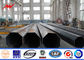 Stahl- Rohre des Bitumens 220kv galvanisierten Stahl-Polen für overheadline Projekt fournisseur