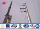 Galvanisierter Stahl-Pole-Stahlstrommast für Netzverteilung Ausrüstung fournisseur