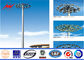 HDG galvanisierte Strommast-hohen Mast Polen mit Laternen 400w HPS fournisseur