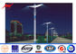 Malender galvanisierter Stahl-Pole einer Abschnitt HDG 3mm für Straßen-Beleuchtung fournisseur
