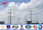 elektrische Leistung Pole, hohe Mast-Stahl-Strommaste der Doppelleitungs-110KV fournisseur