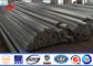 Niederspannungs-elektrische Metall-Strommaste Q345 HDG 32M 20KN/warm gewalzter Stahl-Pole fournisseur