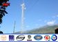 Stahl- Telekommunikations-zelluläre Antennen-Mono-Pole-Turm für Kommunikation, ISO 9001 fournisseur
